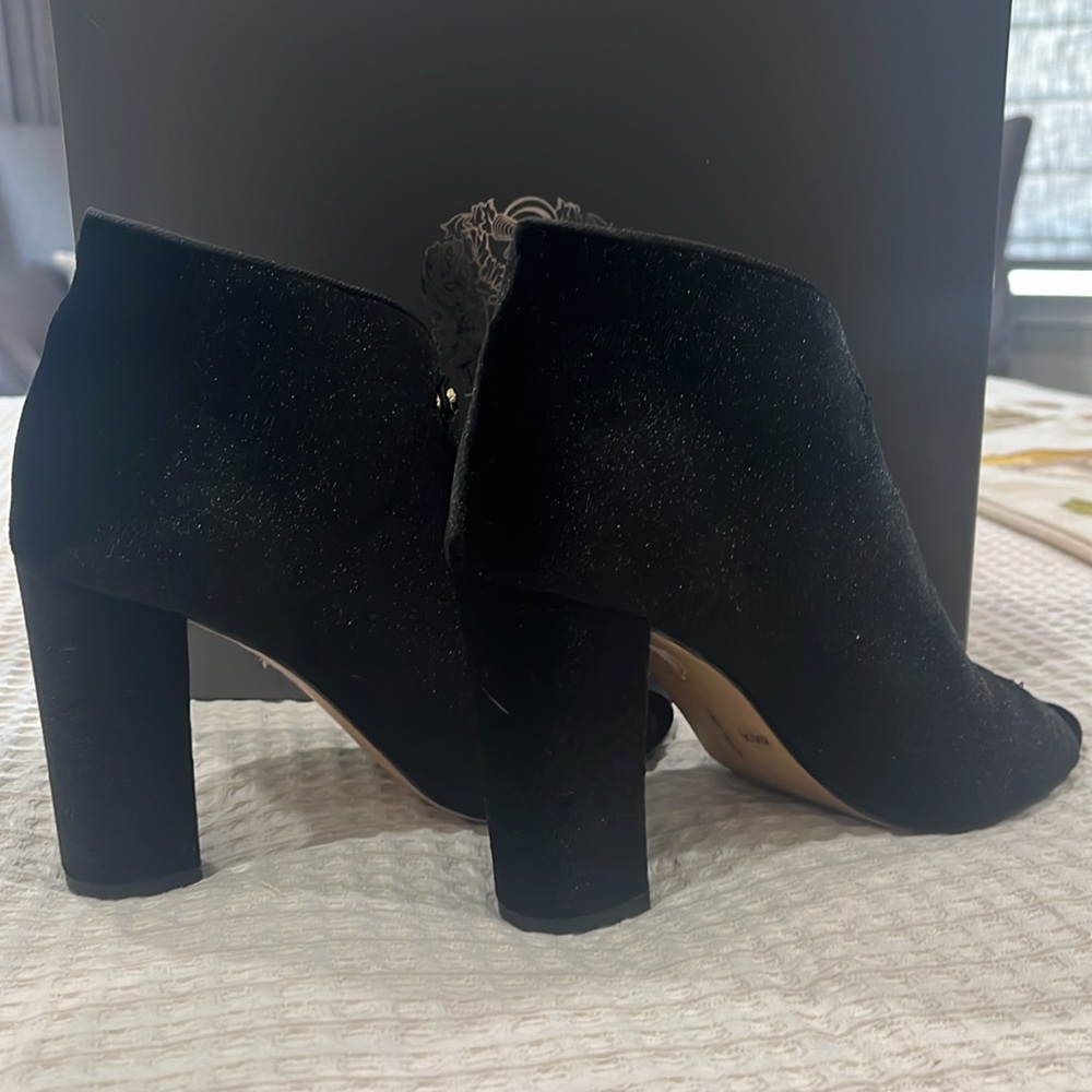 Ankle Boot Shoe Velvet 6M - Picture 3 of 10